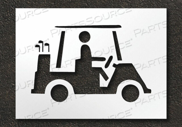 OEM#: STL-108-75604PAVEMENT STENCIL NO CARTS by RAE Products & Chemicals Corp.