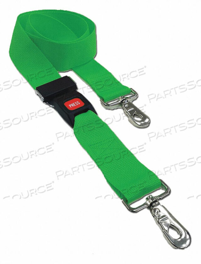 OEM#: 21252 GRSTRAP GREEN 5 FT L by Disaster Management Systems (DMS)