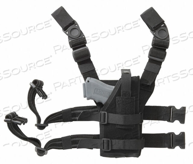 OEM#: 40ALH1BKUNIVERSAL DROP LEG HOLSTER AMBIDEXTROUS by BlackHawk Industrial Distribution, Inc.