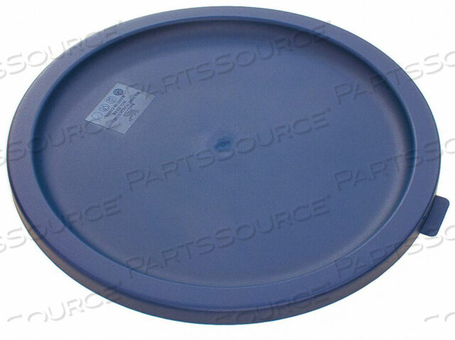 OEM#: RCCL1218ROUND STORAGE CONTAINER LID BLUE by Crestware