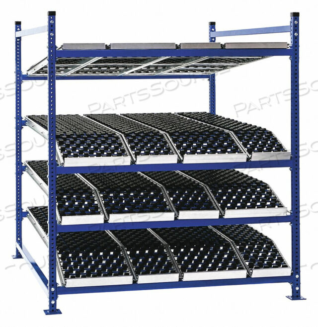 OEM#: FC99SKW60724-AFLOW CELL PRESENTATION GRAVITY RACK ADD-ON, 60W X 72D X 72H by UNEX Manufacturing