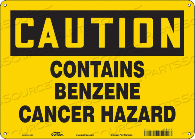 OEM#: 475V41SAFETY SIGN 14 WX10 H 0.032 THICKNESS by Condor