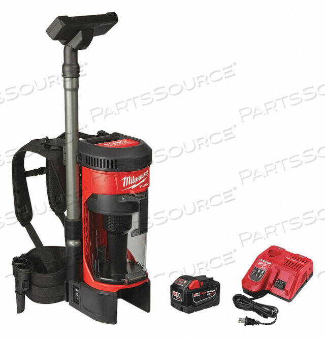 BACKPACK VACUUM CORDLESS 18V 1 GAL.