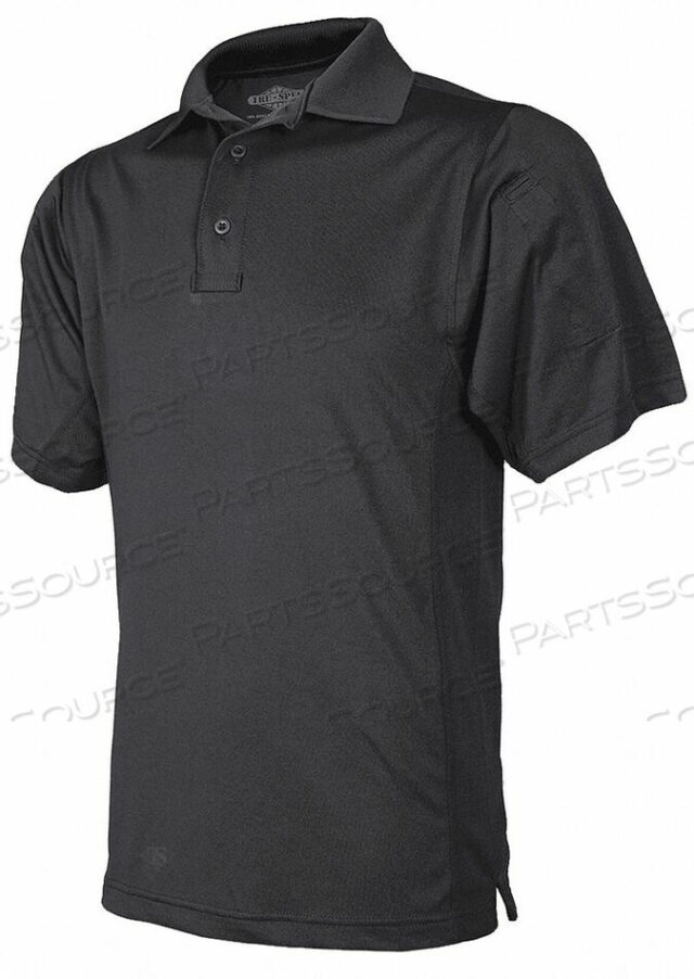 OEM#: 4076TACTICAL POLO S SIZE BLACK SHORT SLEEVE by TRU-SPEC