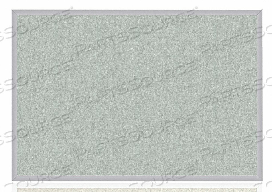 OEM#: AV48-19396W X 48H VINYL BULLETIN BOARD - ALUMINUM FRAME - SILVER by Ghent