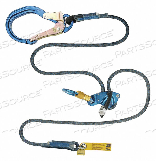OEM#: 1234087DBI-SALA ADJUSTABLE ROPE POSITIONING LANYARD, 10, SINGLE MODE, 310 LB by 3M Consumer