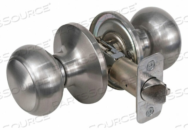 OEM#: RU0415BOXKNOB LOCKSET RUSK STYLE SATIN NICKEL by Master Lock