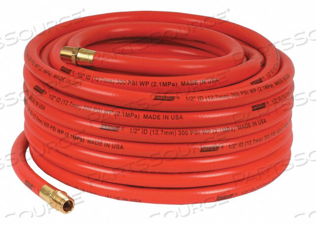 OEM#: F5Z05030-250AIR HOSE 1/2 ID X 250 FT L ORANGE by Speedaire