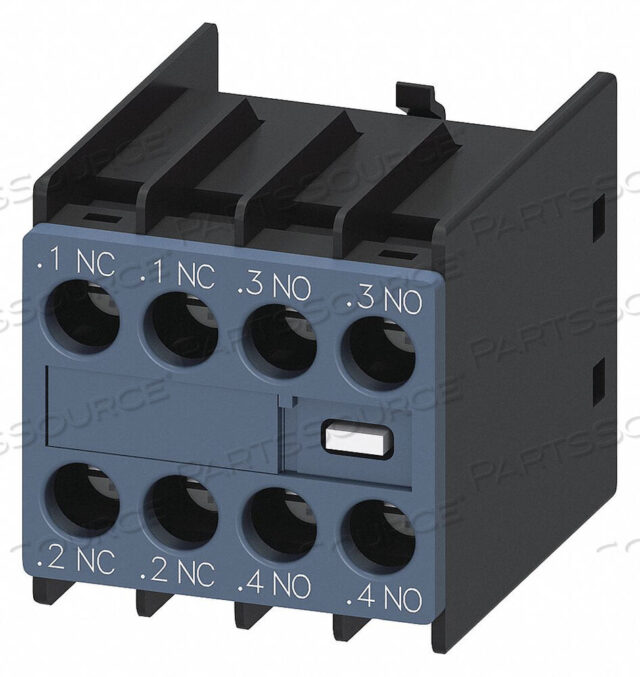 OEM#: 3RH29111HA22AUXILIARY CONTACT 10A FRONT MOUNTING by Siemens