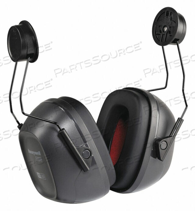 OEM#: 1035124-VSEAR MUFFS HARD HAT MOUNTED BLACK 27DB by Honeywell