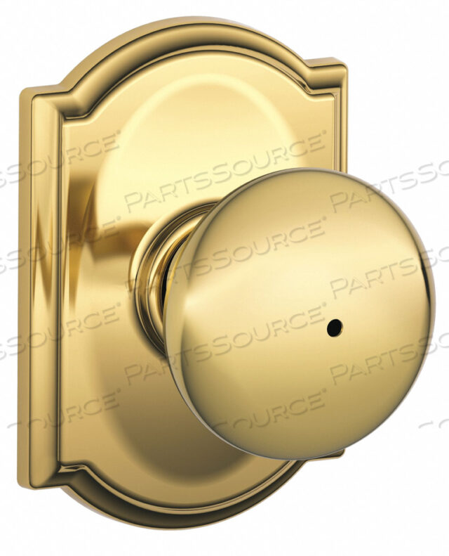 OEM#: F40 PLY 605 CAMKNOB LOCKSET MECHANICAL PRIVACY GRD. 2 by Schlage Lock