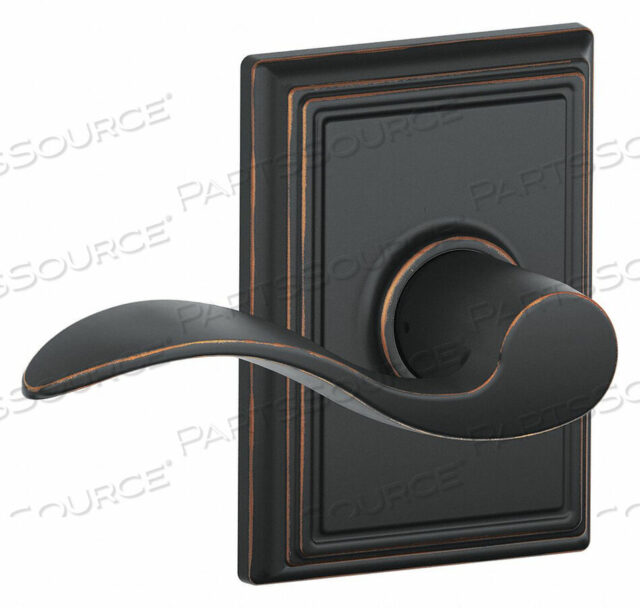 OEM#: F10 ACC 716 ADDLEVER LOCKSET MECHANICAL PASSAGE GRD. 2 by Schlage Lock