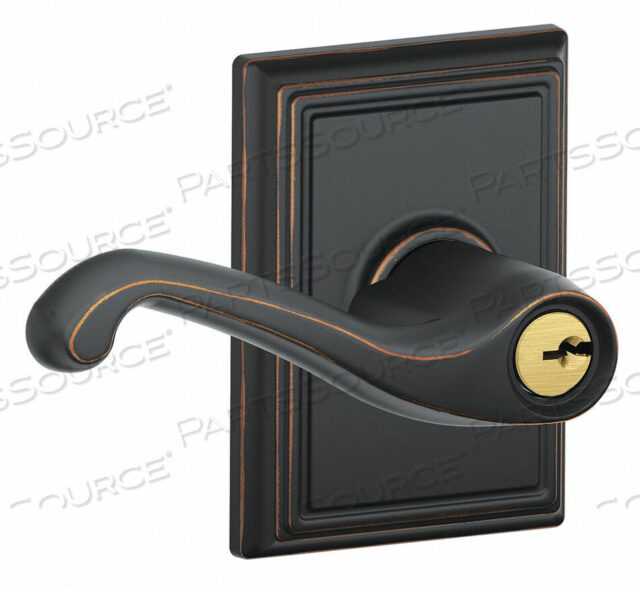 OEM#: F51A FLA 716 ADDLEVER LOCKSET MECHANICAL ENTRANCE GRD. 2 by Schlage Lock