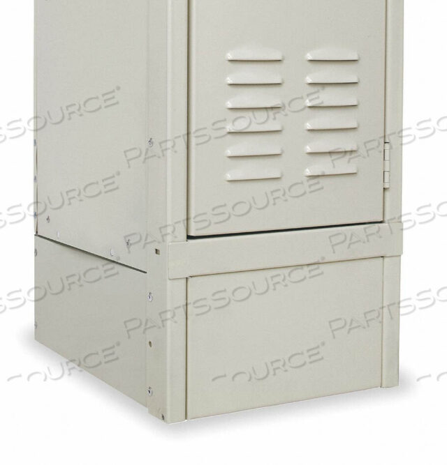 OEM#: KCFB12PTSTEEL LOCKER ACCESSORY - CLOSED FRONT BASE 12W X 6H - TAN by Hallowell