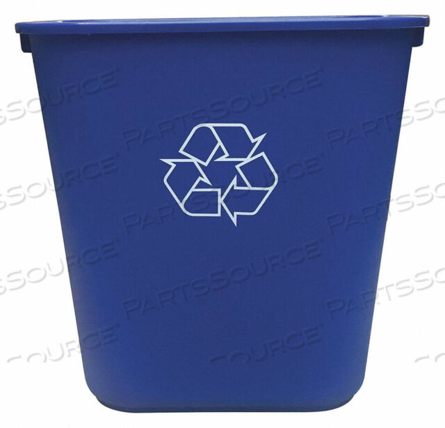 OEM#: 4UAU6DESK RECYCLING CONTAINER BL 10-1/4 GAL. by Tough Guy