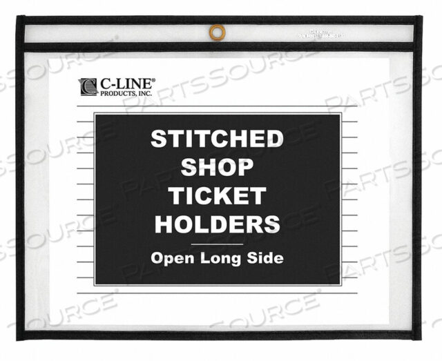 OEM#: 49911HOLDER OPEN SIDE 8.5X11 CLEAR PK25 by C-Line