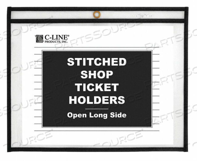 OEM#: 49912HOLDER OPEN SIDE 9X12 CLEAR PK25 by C-Line