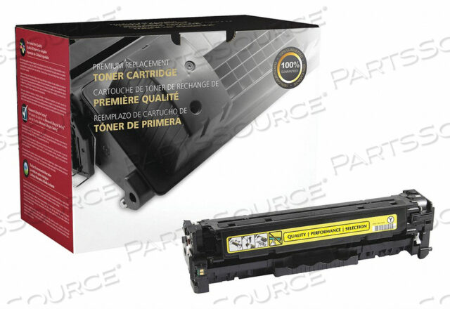 TONER CARTRIDGE YELLOW REMANUFACTURED