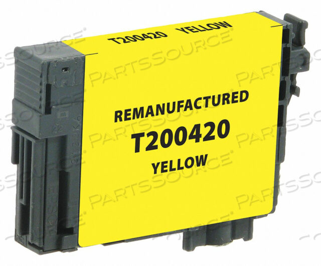 INK CARTRIDGE YELLOW REMANUFACTURED