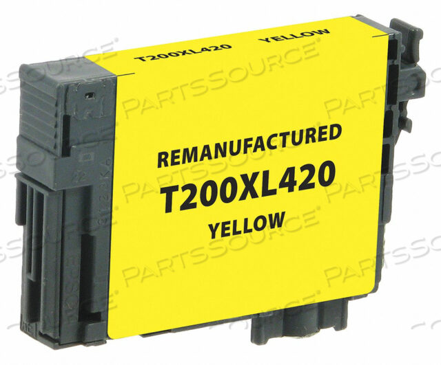 INK CARTRIDGE YELLOW REMANUFACTURED
