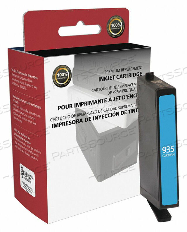 INK CARTRIDGE CYAN REMANUFACTURED