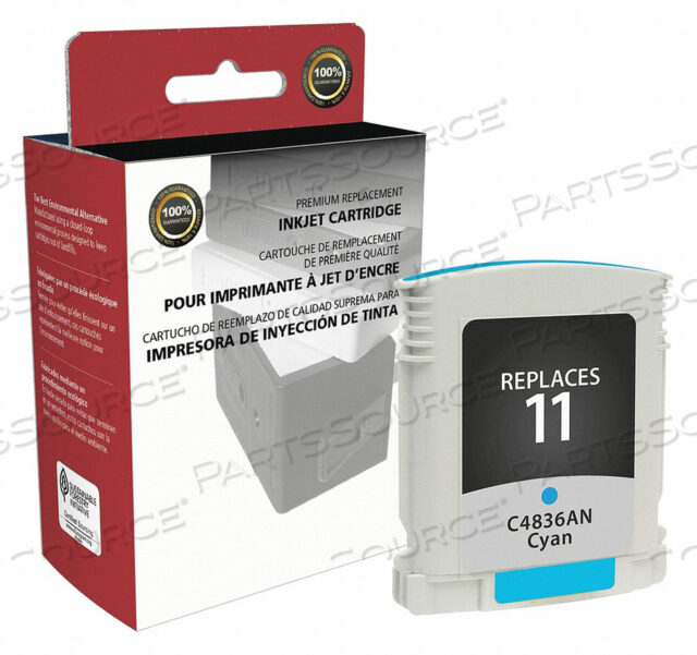 INK CARTRIDGE CYAN REMANUFACTURED