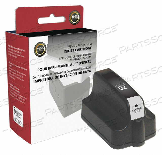 INK CARTRIDGE BLACK REMANUFACTURED
