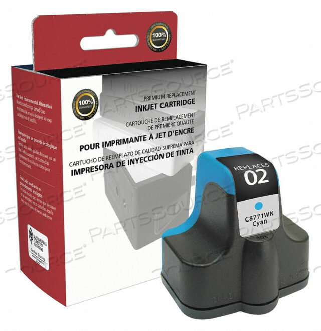 INK CARTRIDGE CYAN REMANUFACTURED