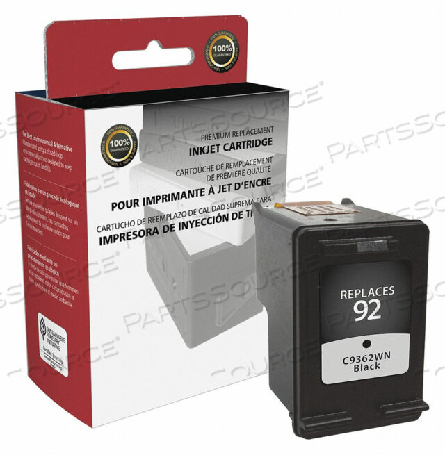 INK CARTRIDGE BLACK REMANUFACTURED