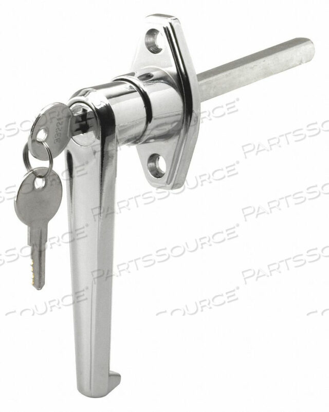 OEM#: GD 52123LOCKING HANDLE ZINC SILVER by Primeline