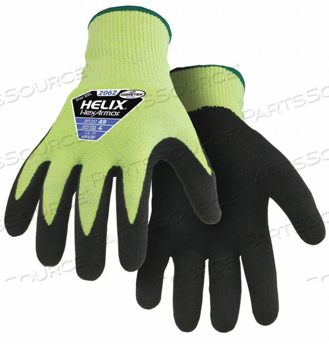 OEM#: 2062-L (9)CUT RESISTANT GLOVES FULL FINGER L PR by HexArmor