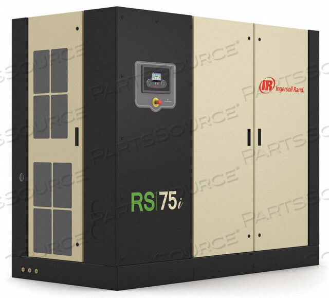 OEM#: RS75I-A125ROTARY SCREW AIR COMPRESSOR 75 KW 499CFM by Ingersoll-Rand