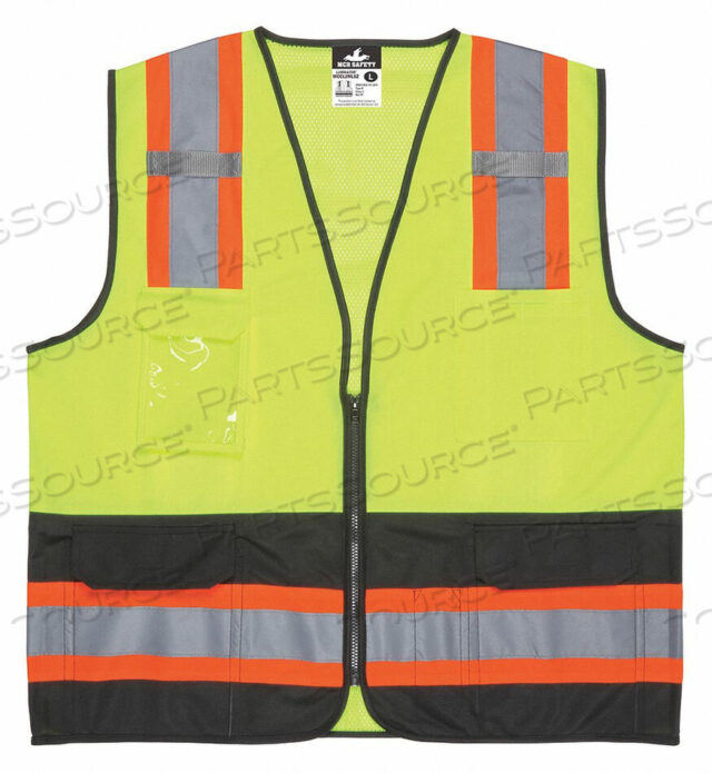 OEM#: WCCL2MLSZSHIGH VISIBILITY VEST S SIZE UNISEX by MCR Safety