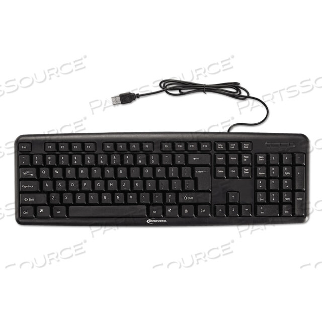 SLIMLINE KEYBOARD USB BLACK