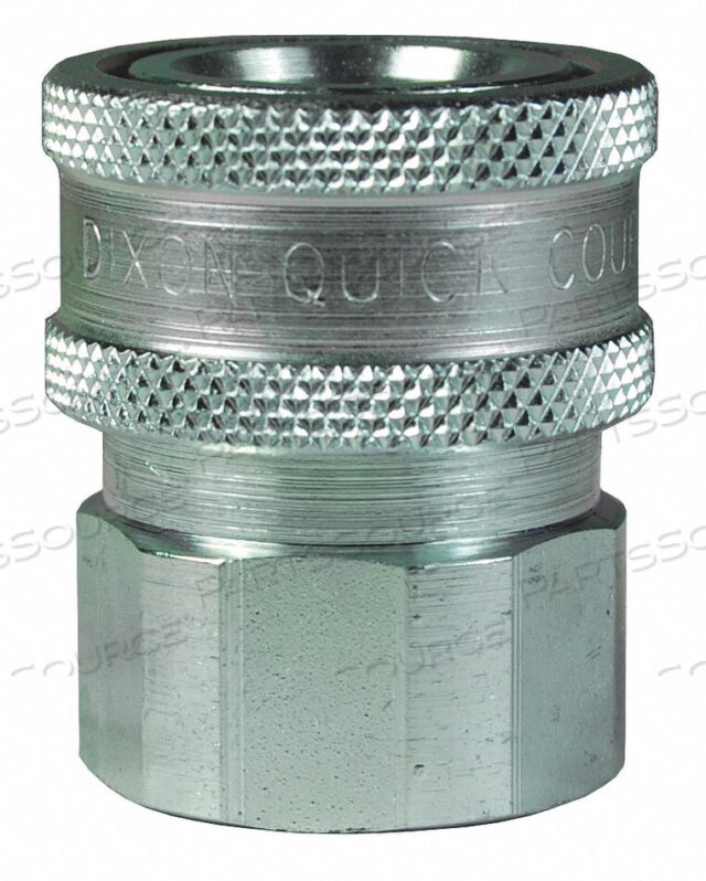 OEM#: 4VF4VSERIES VALVED COUPLERST 1/2 FNPTF 1/2 by Dixon Valve and Coupling