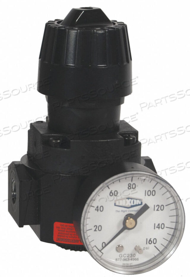 OEM#: R16-04RGWILKERSON COMPACT REGULATOR W/GAUGE 1/2 by Dixon Valve and Coupling