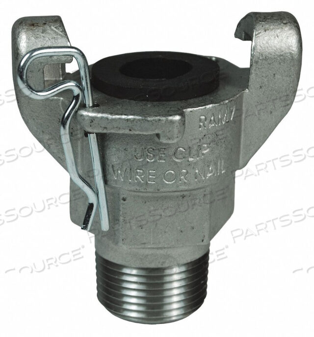 OEM#: RAM12AIR KING MNPT END STAINLESS 1 by Dixon Valve and Coupling