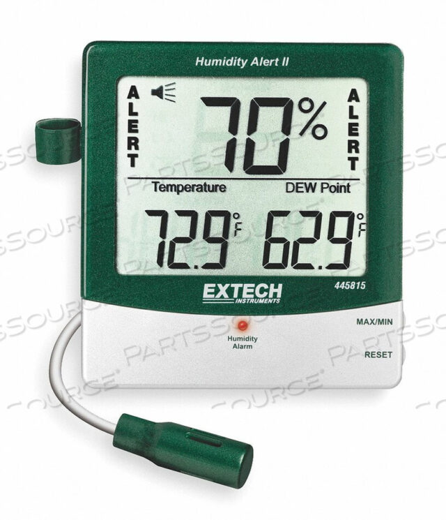 OEM#: 445815DIGITAL HYGROMETER ALARM 14 TO 140 F by Extech Instruments