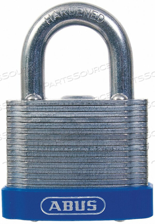 OEM#: 41/50 MK KDKEYED PADLOCK 29/32 IN RECTANGLE SILVER by Abus