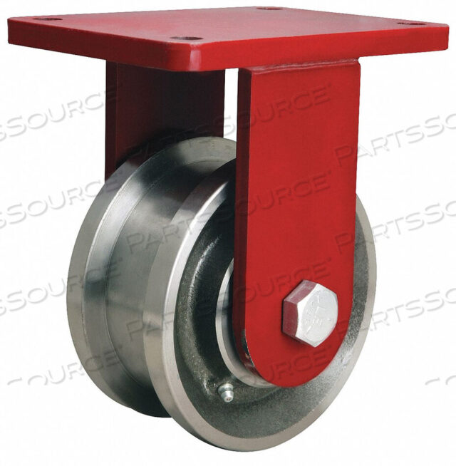 OEM#: R-EHD-FT53FHDUAL-FLANGE TRACK WHEEL PLATE CASTER by Hamilton