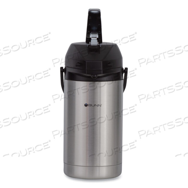OEM#: 32130.00003 LITER LEVER ACTION AIRPOT, STAINLESS STEEL/BLACK by Bunn