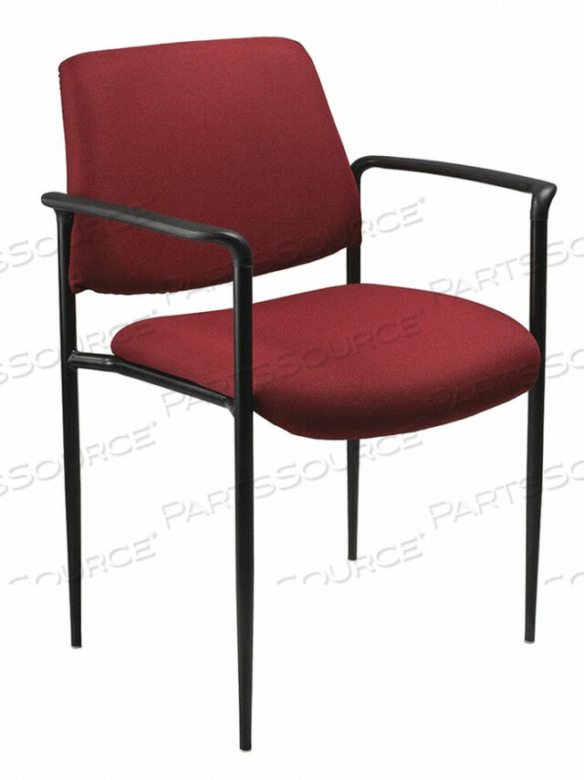 SQUARE BACK DIAMOND STACKING CHAIR W/ARM