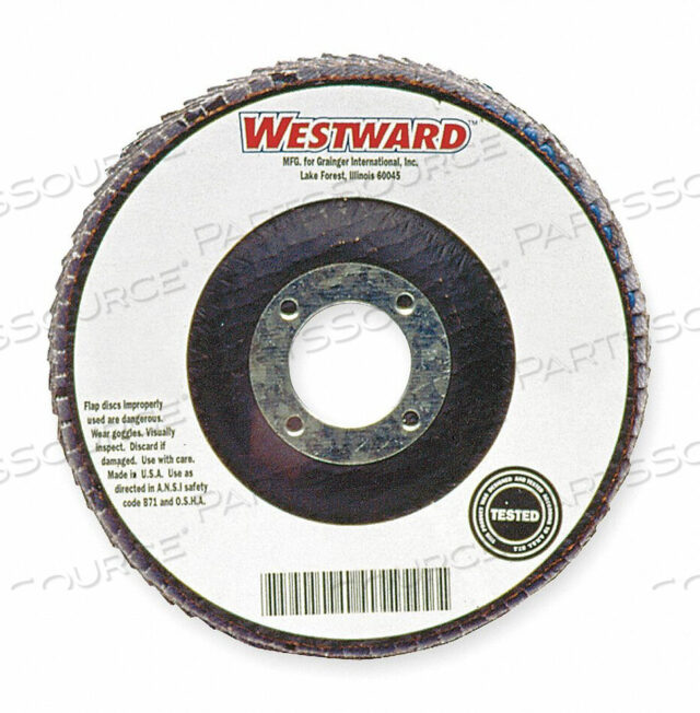 OEM#: 6NZ04ARBOR MOUNT FLAP DISC 7IN 60 MED. by Westward