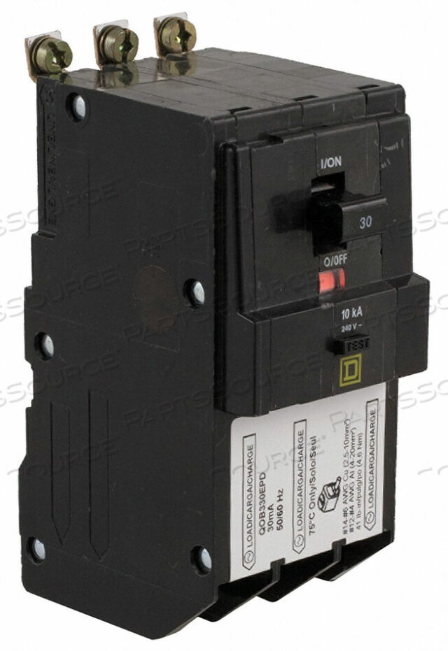 OEM#: QOB315EPDCIRCUIT BREAKER 15A BOLT ON 240V 3P by Square D
