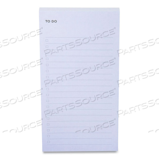 LINED ADHESIVE NOTES, NOTE RULED, 2.9 X 5.7, BLUE, 100 SHEETS/PAD