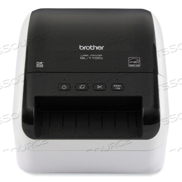 OEM#: QL-1100CQL-1100C WIDE FORMAT PROFESSIONAL LABEL PRINTER, 69 LABELS/MIN PRINT SPEED, 5.9 X 8.7 X 6.7 by Brother