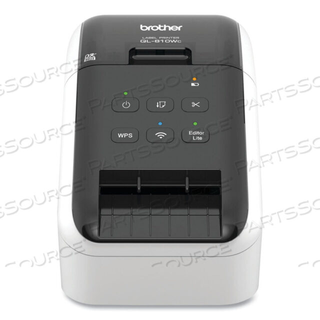 OEM#: QL810WCQL-810WC ULTRA FAST LABEL PRINTER, 110 LABELS/MIN PRINT SPEED, 5 X 5.7 X 9.2 by Brother