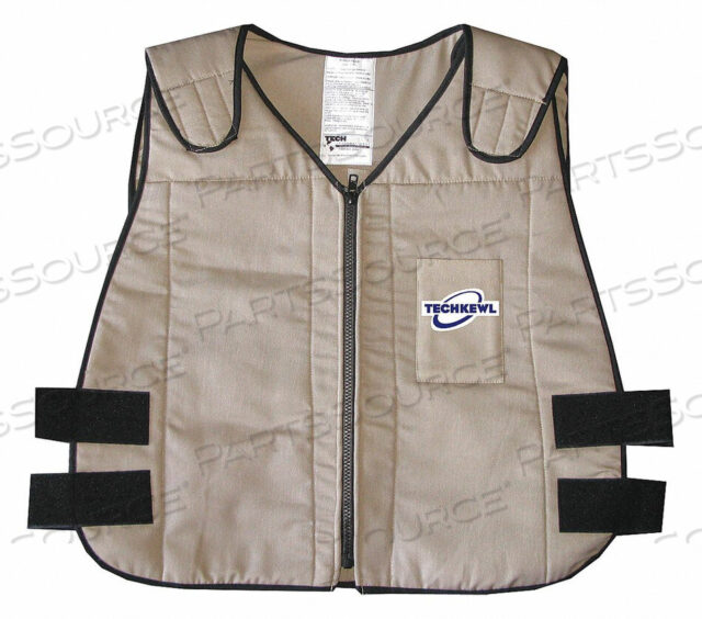 OEM#: 6626-KHA2XLE7357 COOLING VEST KHAKI 5 TO 10 HR. 2XL by Cetis