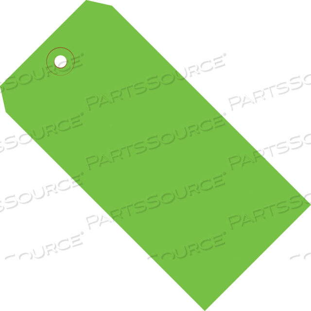 OEM#: G11011DSHIPPING TAGS, 13 PT., 2 3/4 X 1 3/8, GREEN, 1000/CASE by BOX Partners (Box Acquisitions, LLC)