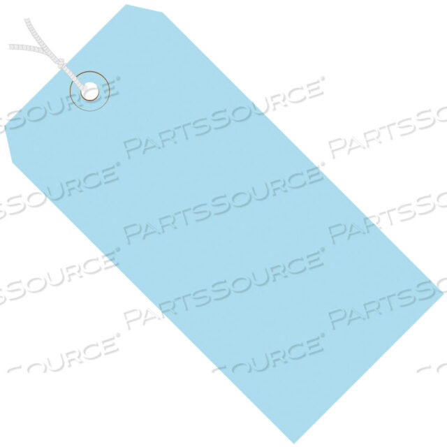 OEM#: G11012BSHIPPING TAGS, PRE-STRUNG, 13 PT., 2 3/4 X 1 3/8, LIGHT BLUE, 1000/CASE by BOX Partners (Box Acquisitions, LLC)